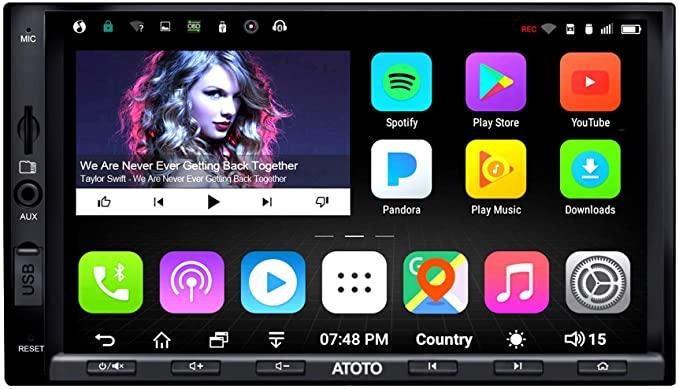 ATOTO A6 Double Din Android Car Navigation Stereo with