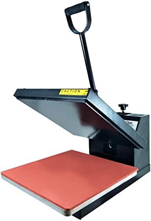 PlanetFlame Industrial-Quality CE Panel Clamshell Heat Press Machine,  Professional