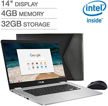 2019 ASUS Chromebook C423NA 14 FHD 1080P Display with...